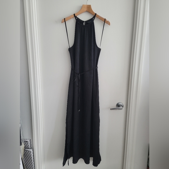NEW Ted Baker Roxieyy Halterneck Midaxi Dress Black XS - Picture 10 of 13